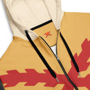 Comprar Sudadera con capucha y cremallera unisex "Ser español es un Honor" La Flamenca de Borgoña Bandera España