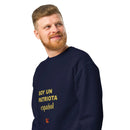 Comprar Sudadera cuello redondo "Soy un patriota español" La Flamenca de Borgoña Bandera España