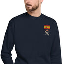 Comprar Sudadera gruesa unisex Guardia Civil La Flamenca de Borgoña Bandera España