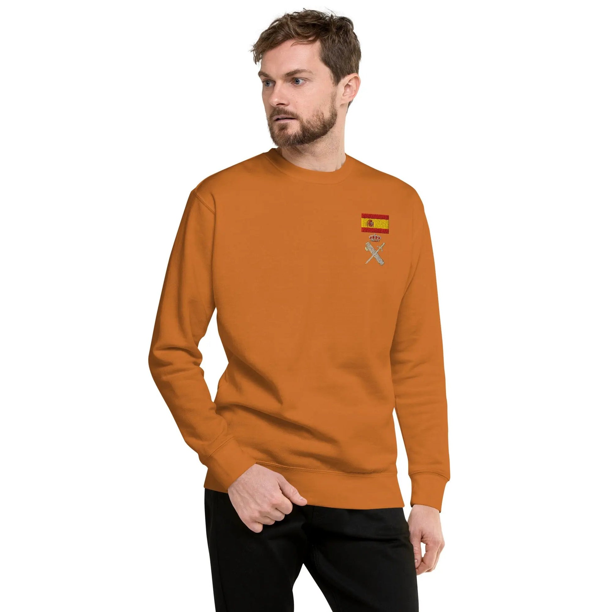Comprar Sudadera gruesa unisex Guardia Civil La Flamenca de Borgoña Bandera España