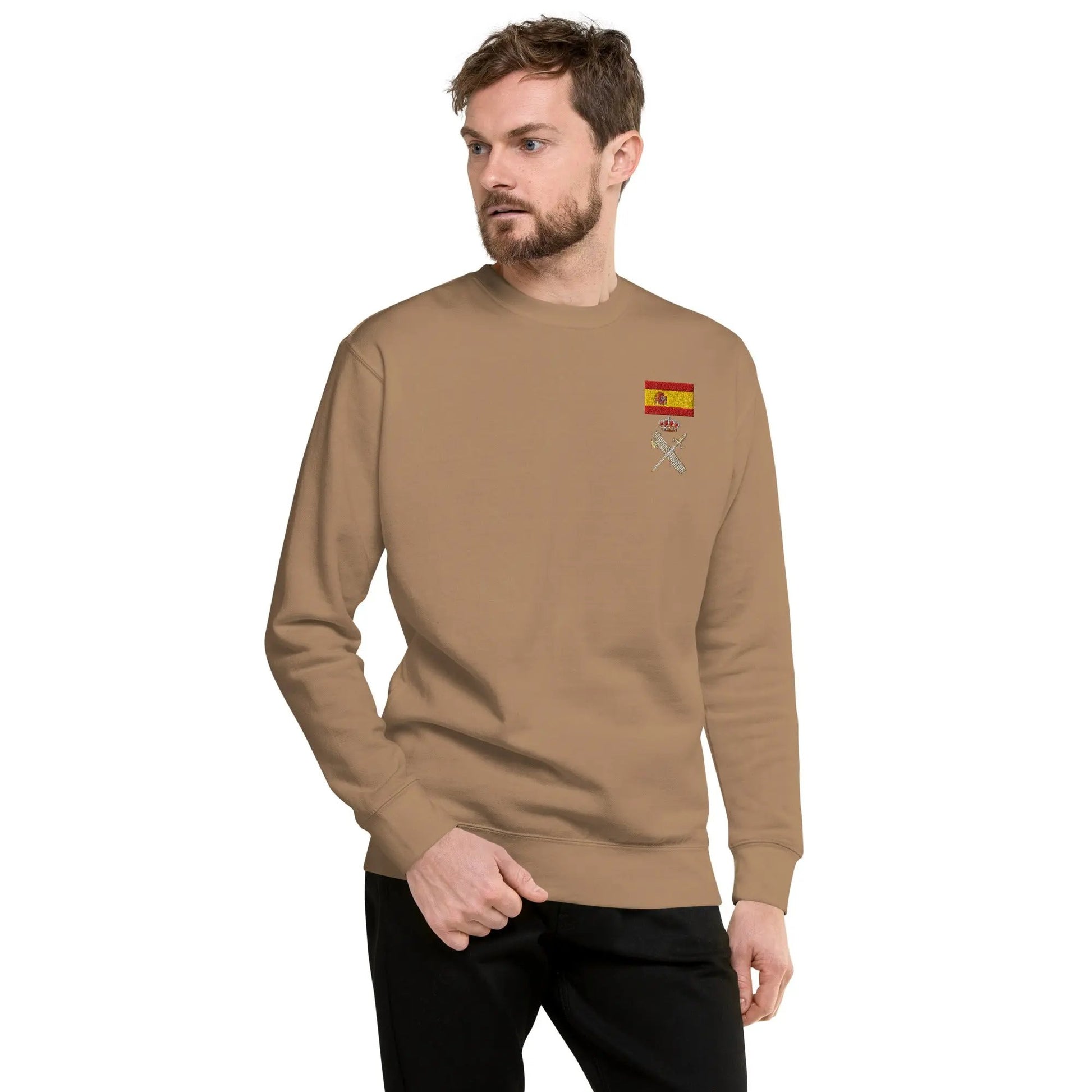 Comprar Sudadera gruesa unisex Guardia Civil La Flamenca de Borgoña Bandera España