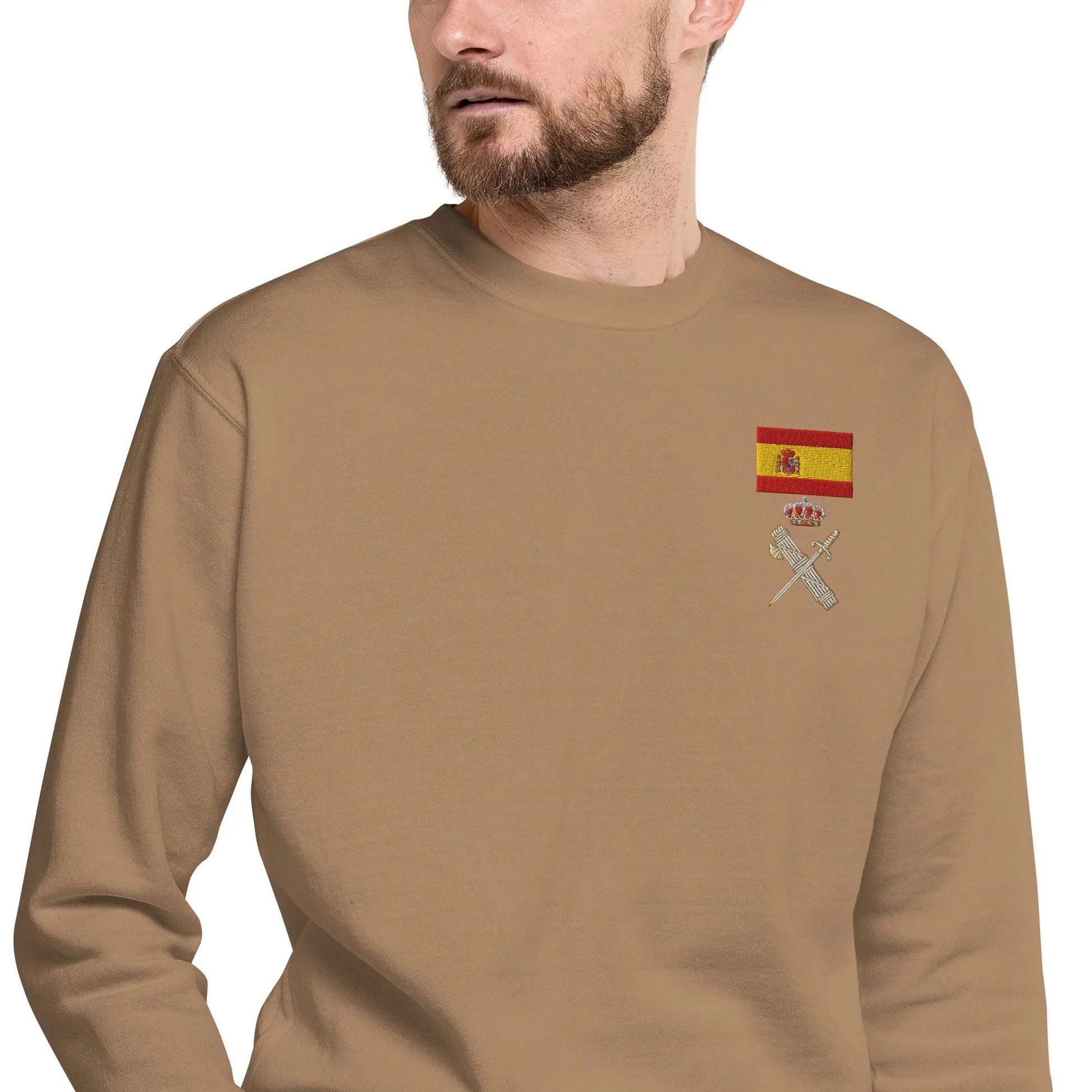 Comprar Sudadera gruesa unisex Guardia Civil La Flamenca de Borgoña Bandera España
