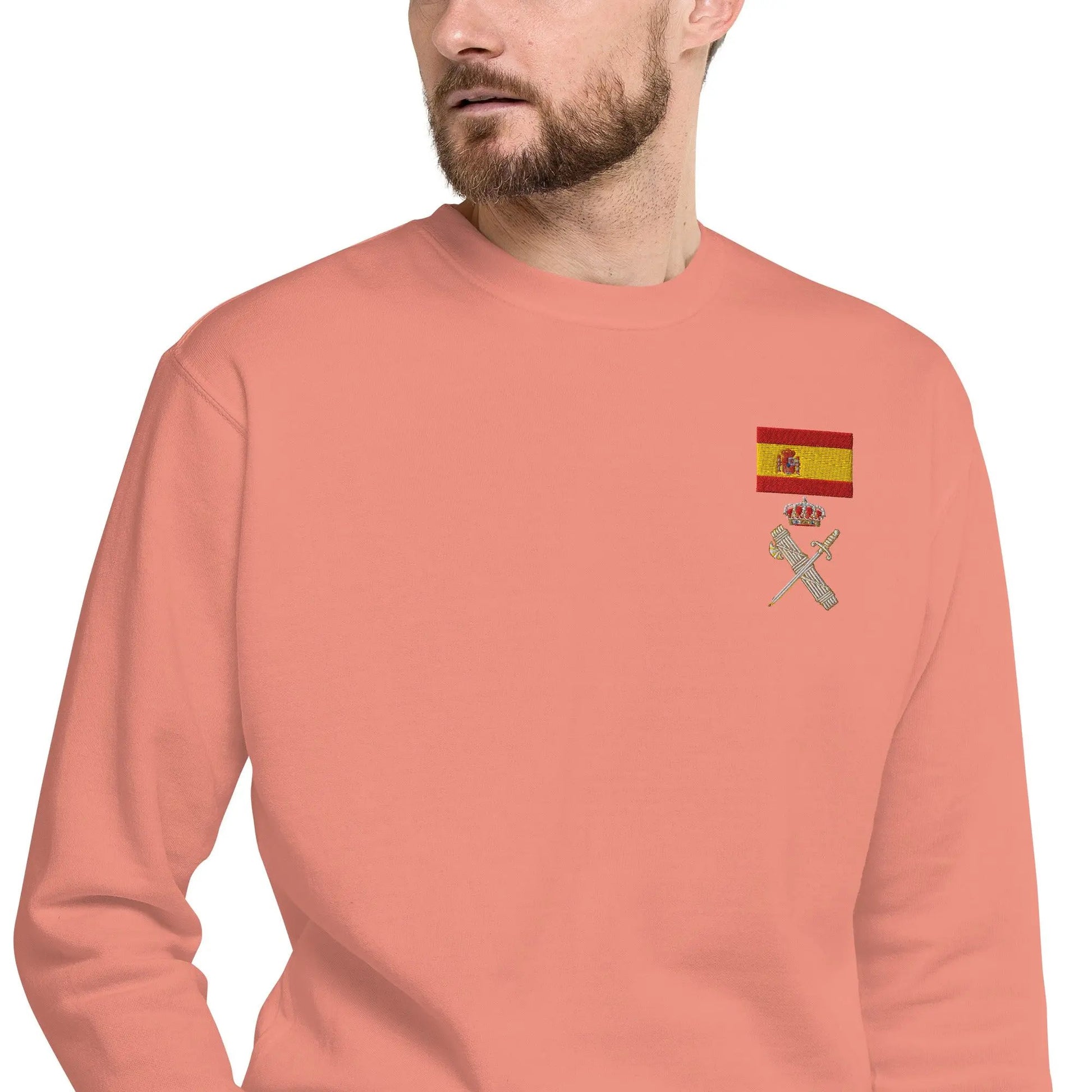 Comprar Sudadera gruesa unisex Guardia Civil La Flamenca de Borgoña Bandera España
