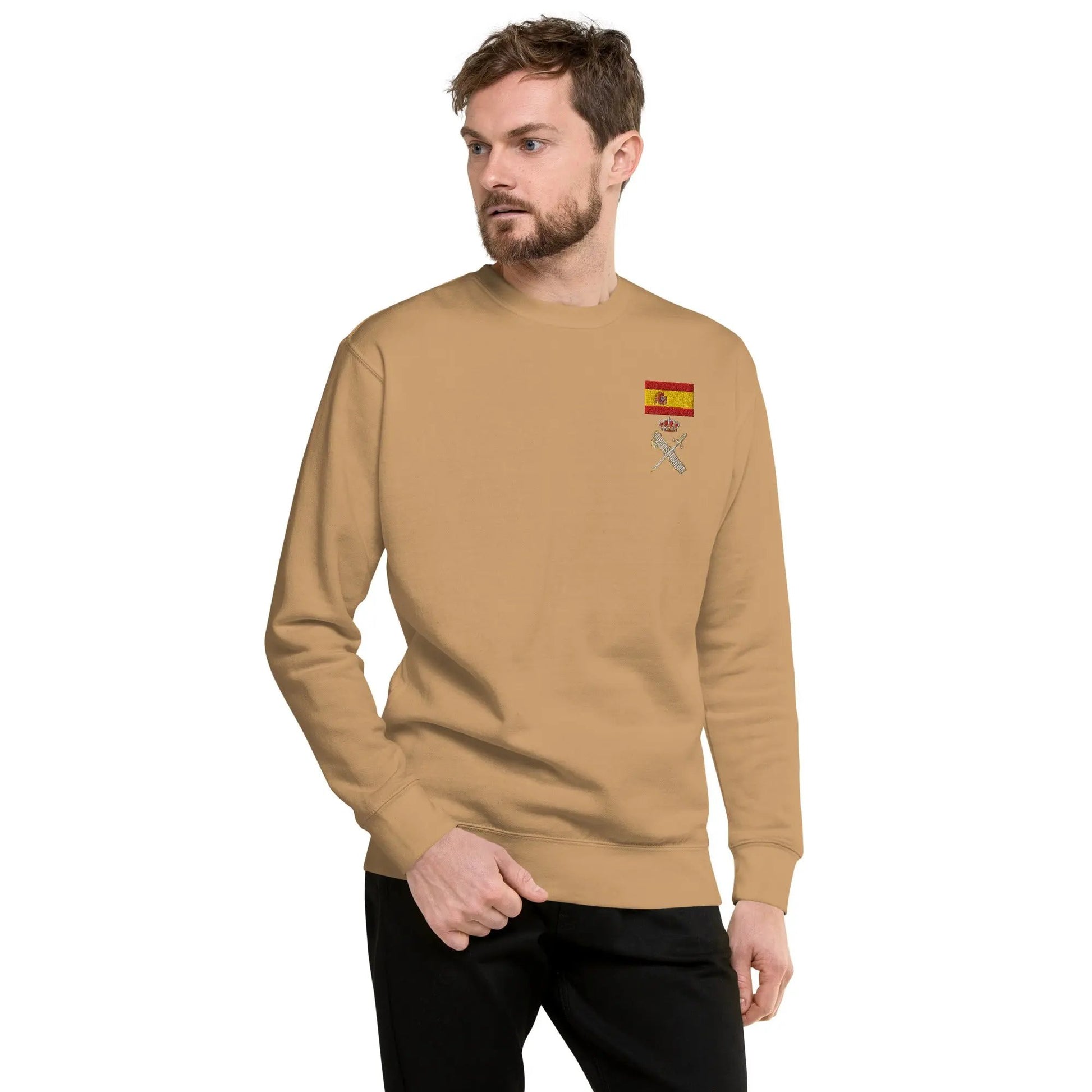 Comprar Sudadera gruesa unisex Guardia Civil La Flamenca de Borgoña Bandera España