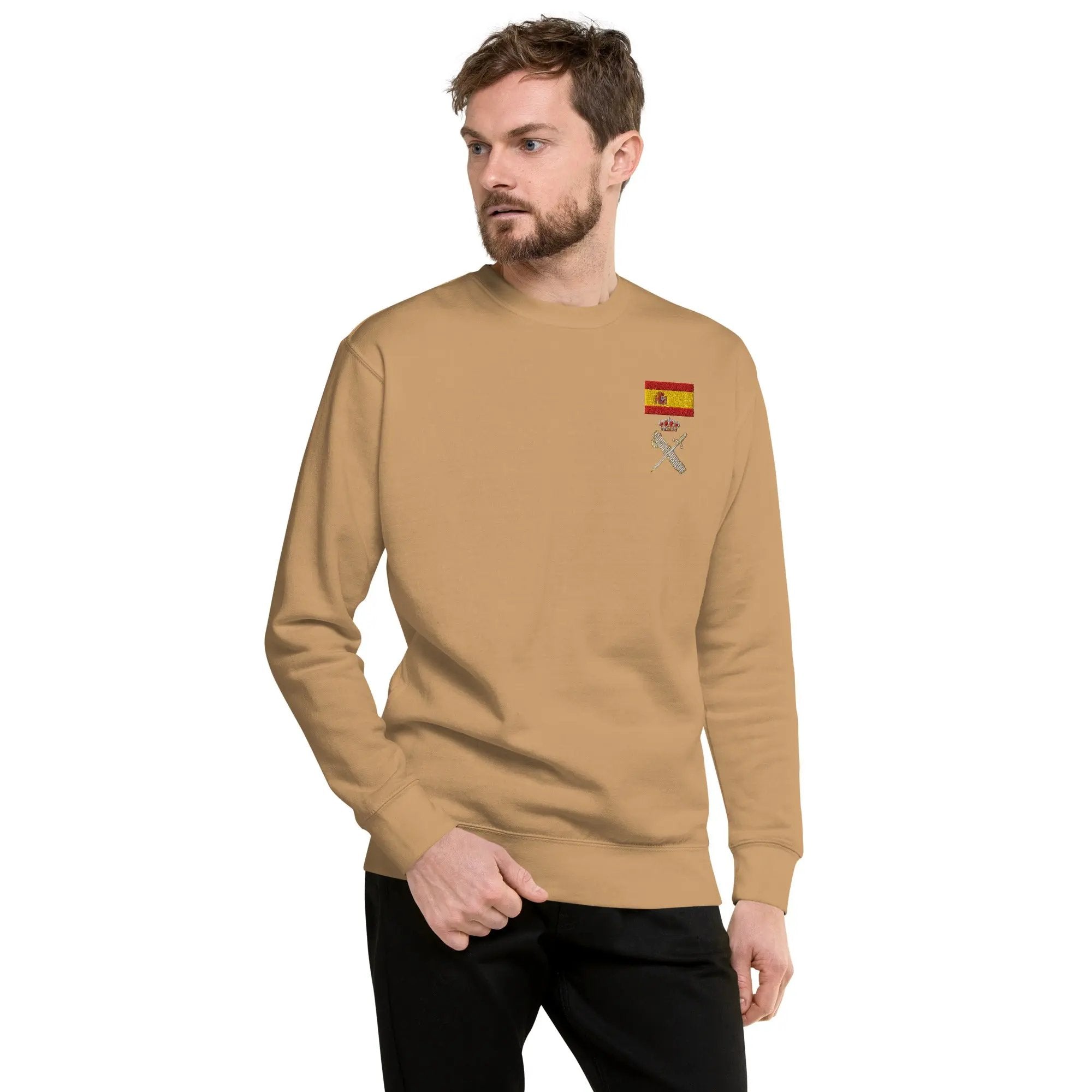 Comprar Sudadera gruesa unisex Guardia Civil La Flamenca de Borgoña Bandera España
