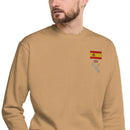 Comprar Sudadera gruesa unisex Guardia Civil La Flamenca de Borgoña Bandera España