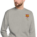 Comprar Sudadera gruesa unisex Guardia Civil La Flamenca de Borgoña Bandera España