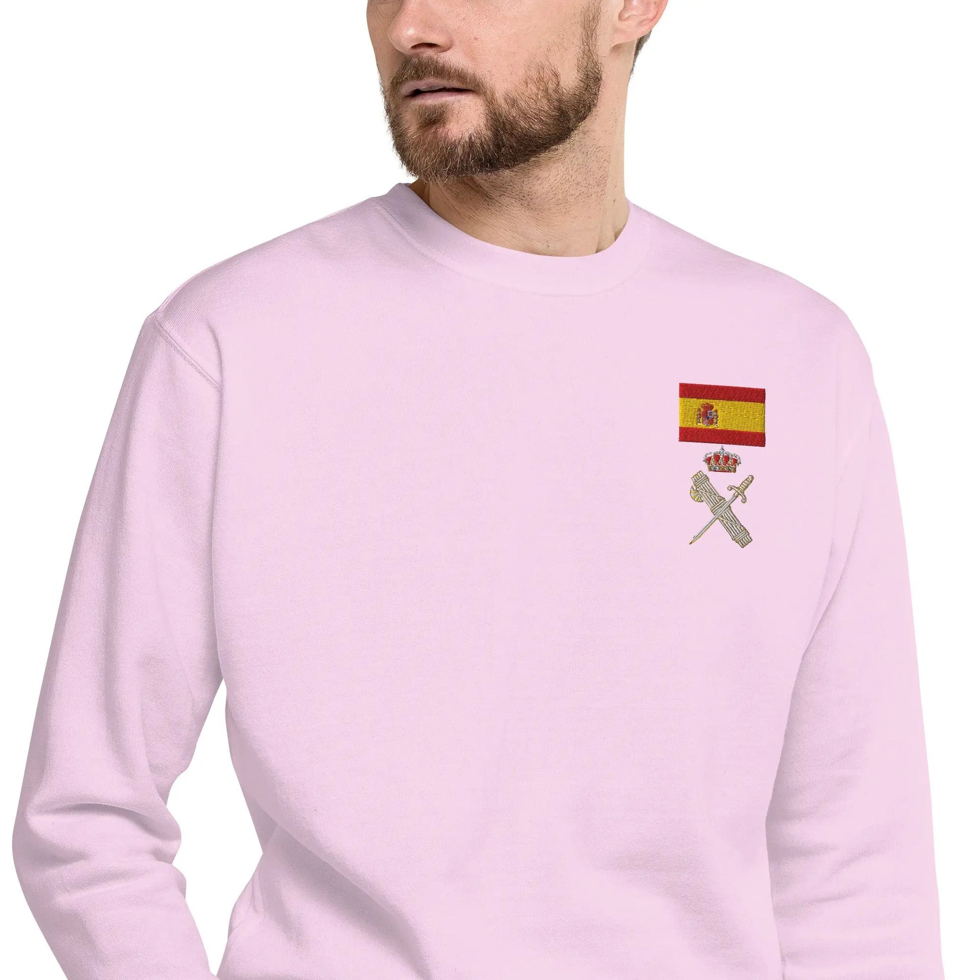 Comprar Sudadera gruesa unisex Guardia Civil La Flamenca de Borgoña Bandera España