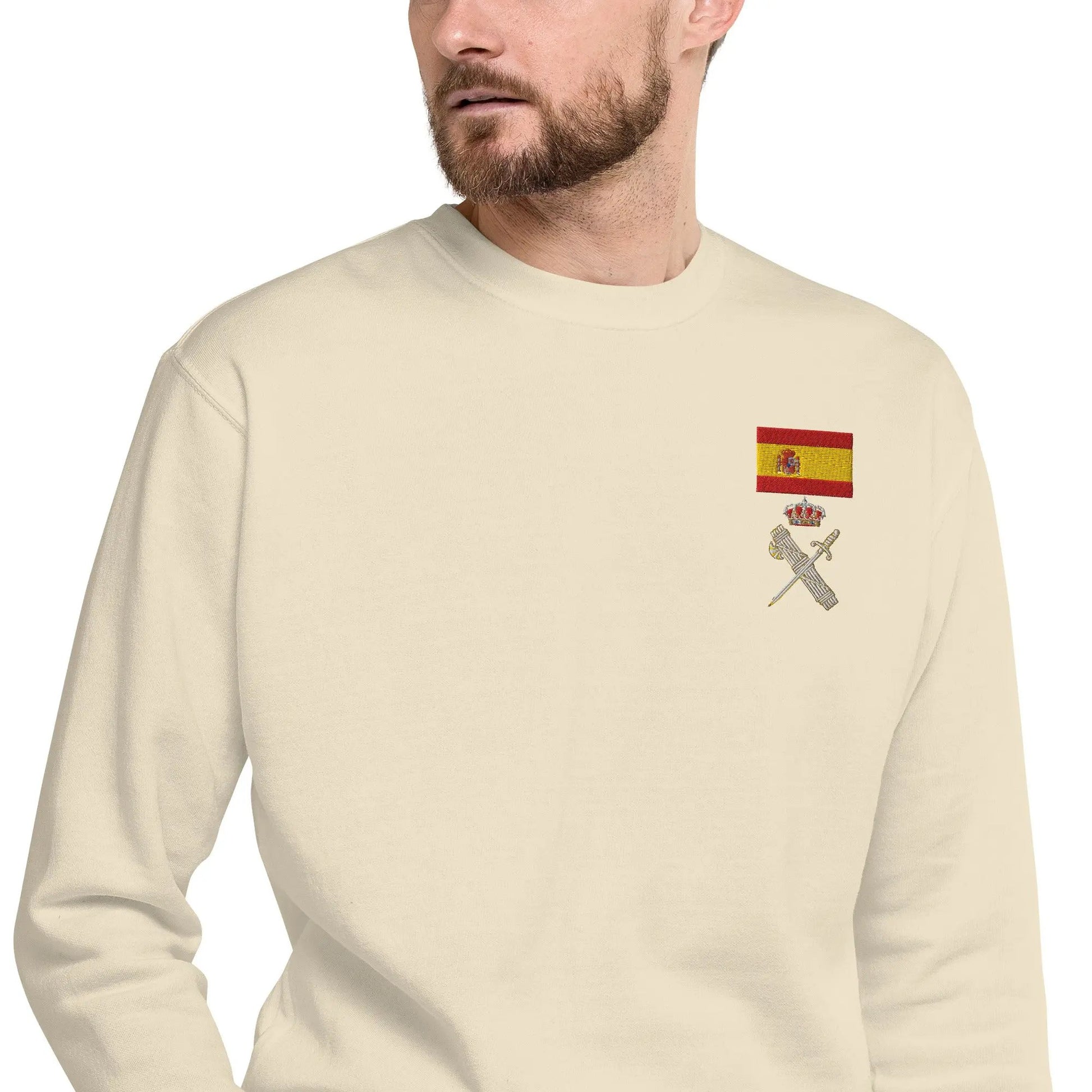 Comprar Sudadera gruesa unisex Guardia Civil La Flamenca de Borgoña Bandera España
