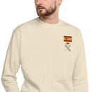 Comprar Sudadera gruesa unisex Guardia Civil La Flamenca de Borgoña Bandera España