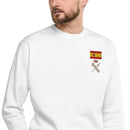 Comprar Sudadera gruesa unisex Guardia Civil La Flamenca de Borgoña Bandera España