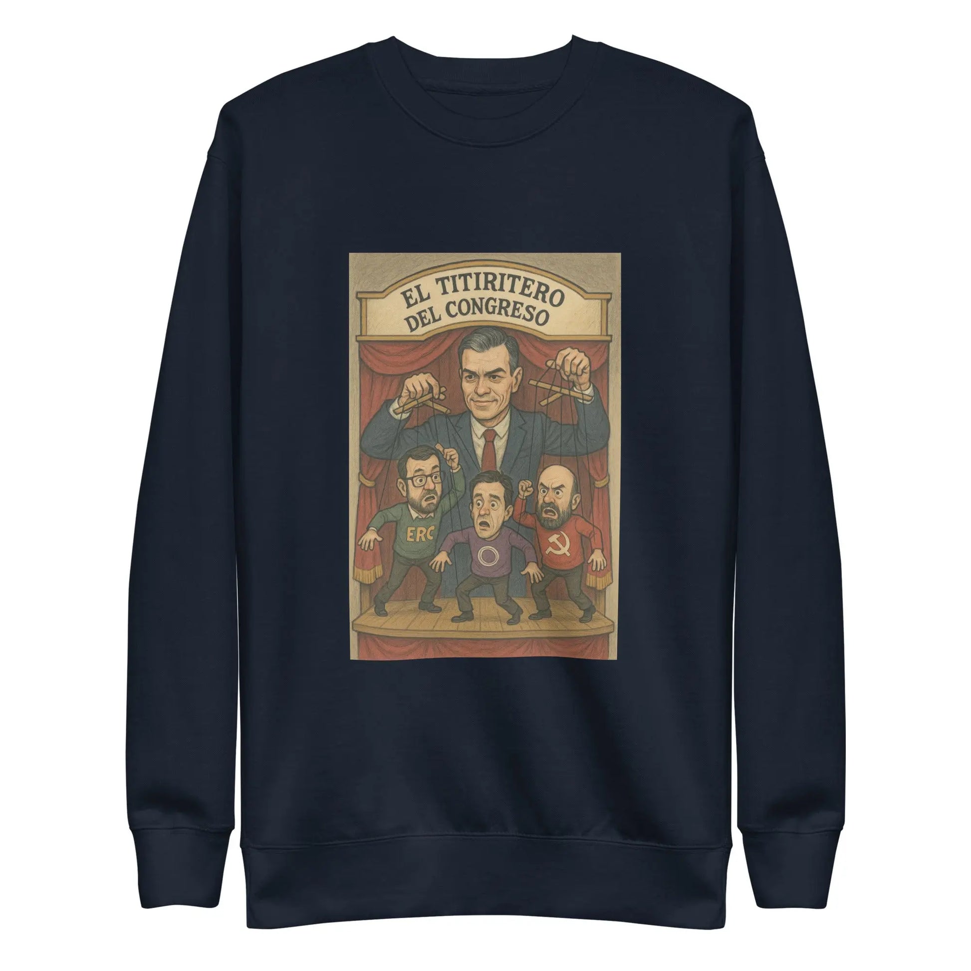 Comprar Sudadera gruesa unisex La Flamenca de Borgoña, Bandera de España, Cruz de Borgoña, Patricia Muñoz, VOX