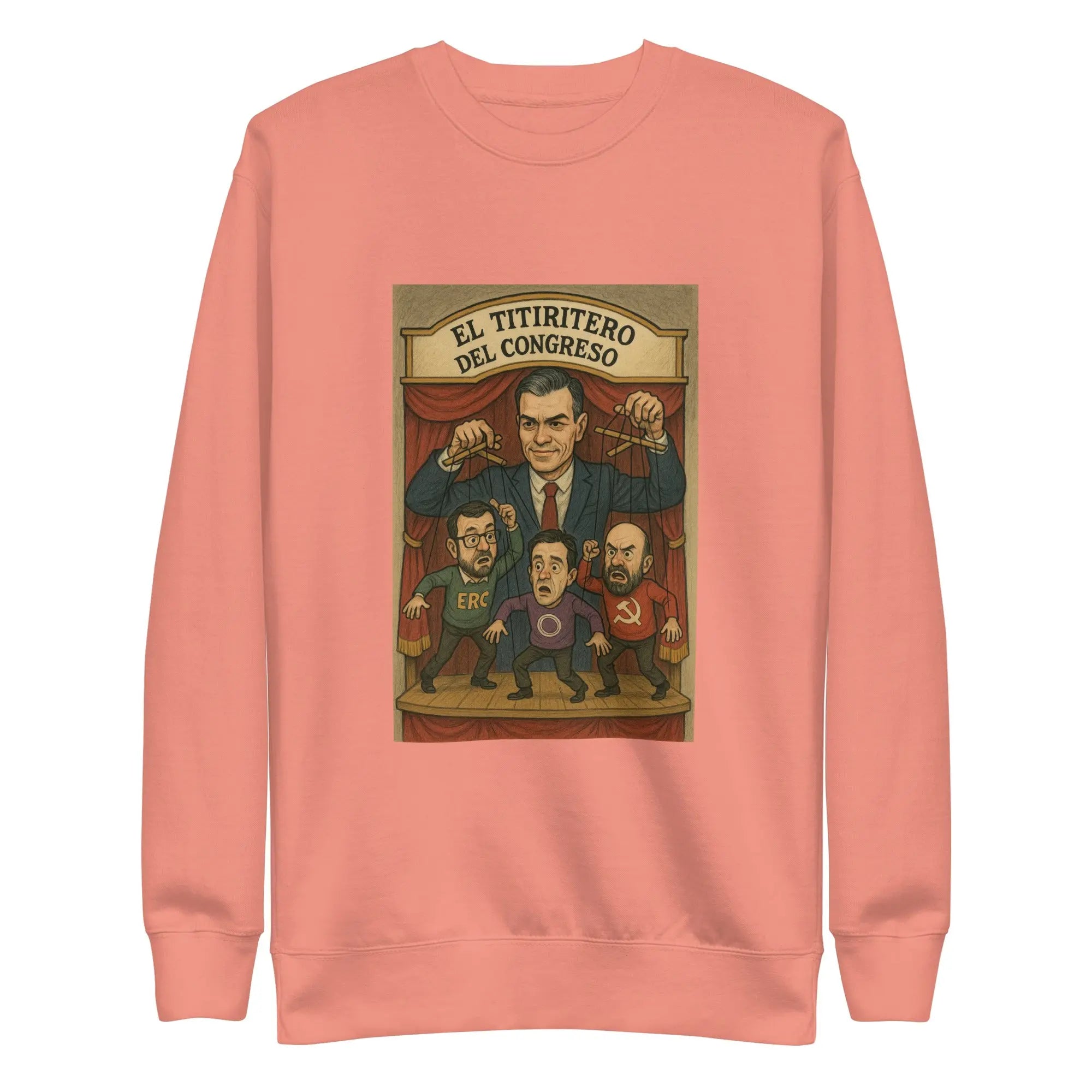 Comprar Sudadera gruesa unisex La Flamenca de Borgoña, Bandera de España, Cruz de Borgoña, Patricia Muñoz, VOX