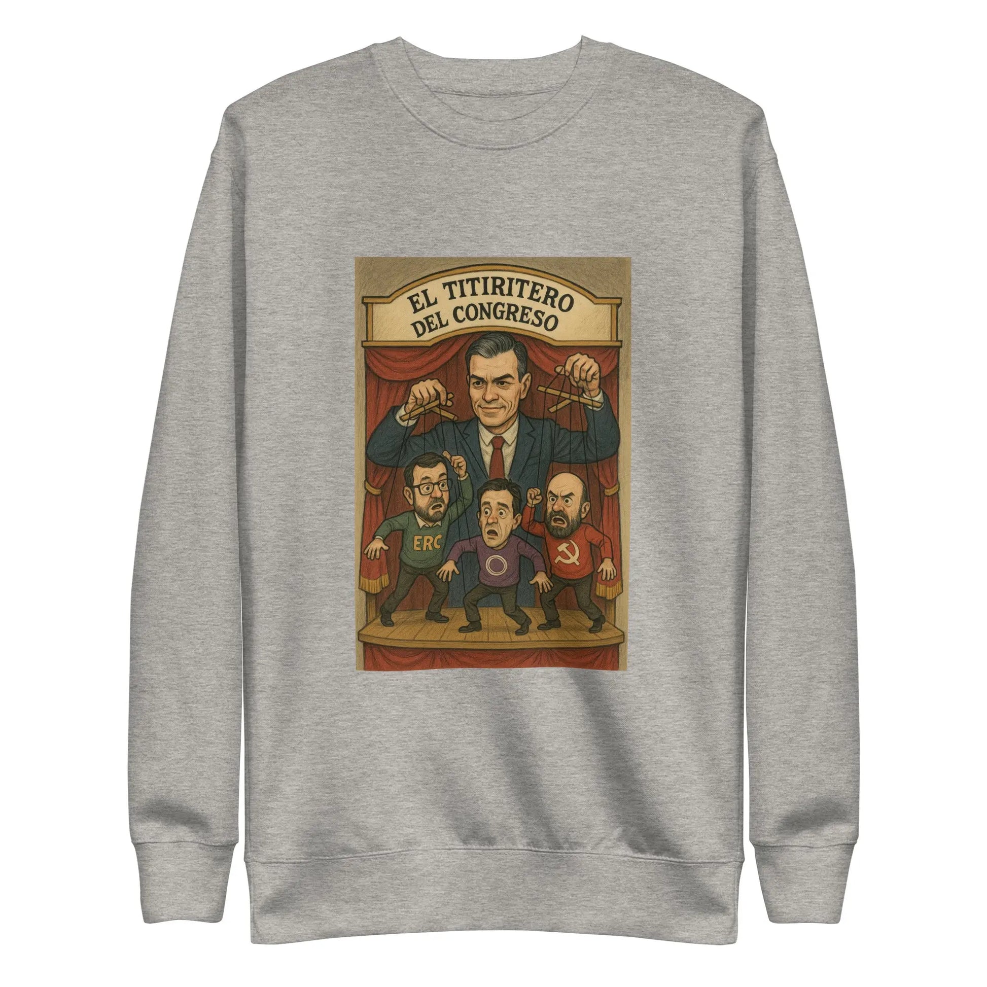 Comprar Sudadera gruesa unisex La Flamenca de Borgoña, Bandera de España, Cruz de Borgoña, Patricia Muñoz, VOX