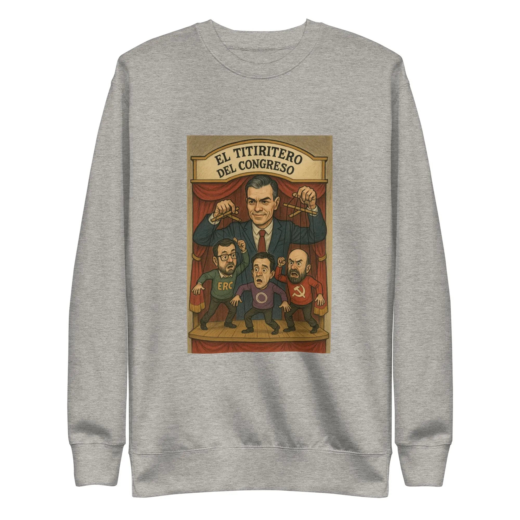 Comprar Sudadera gruesa unisex La Flamenca de Borgoña, Bandera de España, Cruz de Borgoña, Patricia Muñoz, VOX