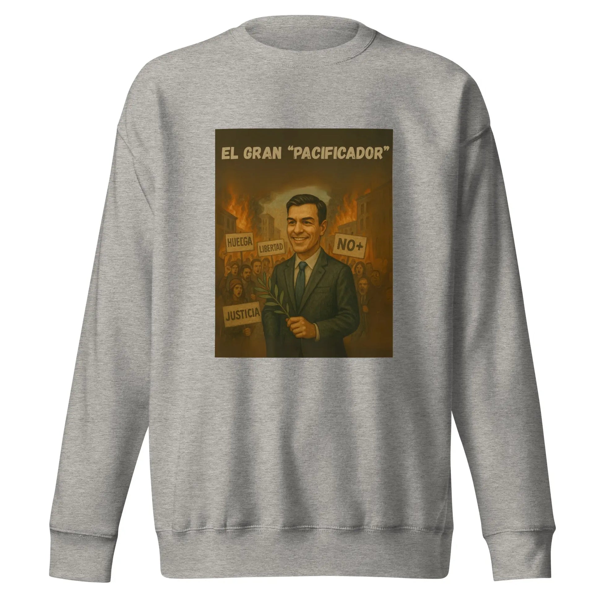 Comprar Sudadera gruesa unisex La Flamenca de Borgoña, Bandera de España, Cruz de Borgoña, Patricia Muñoz, VOX