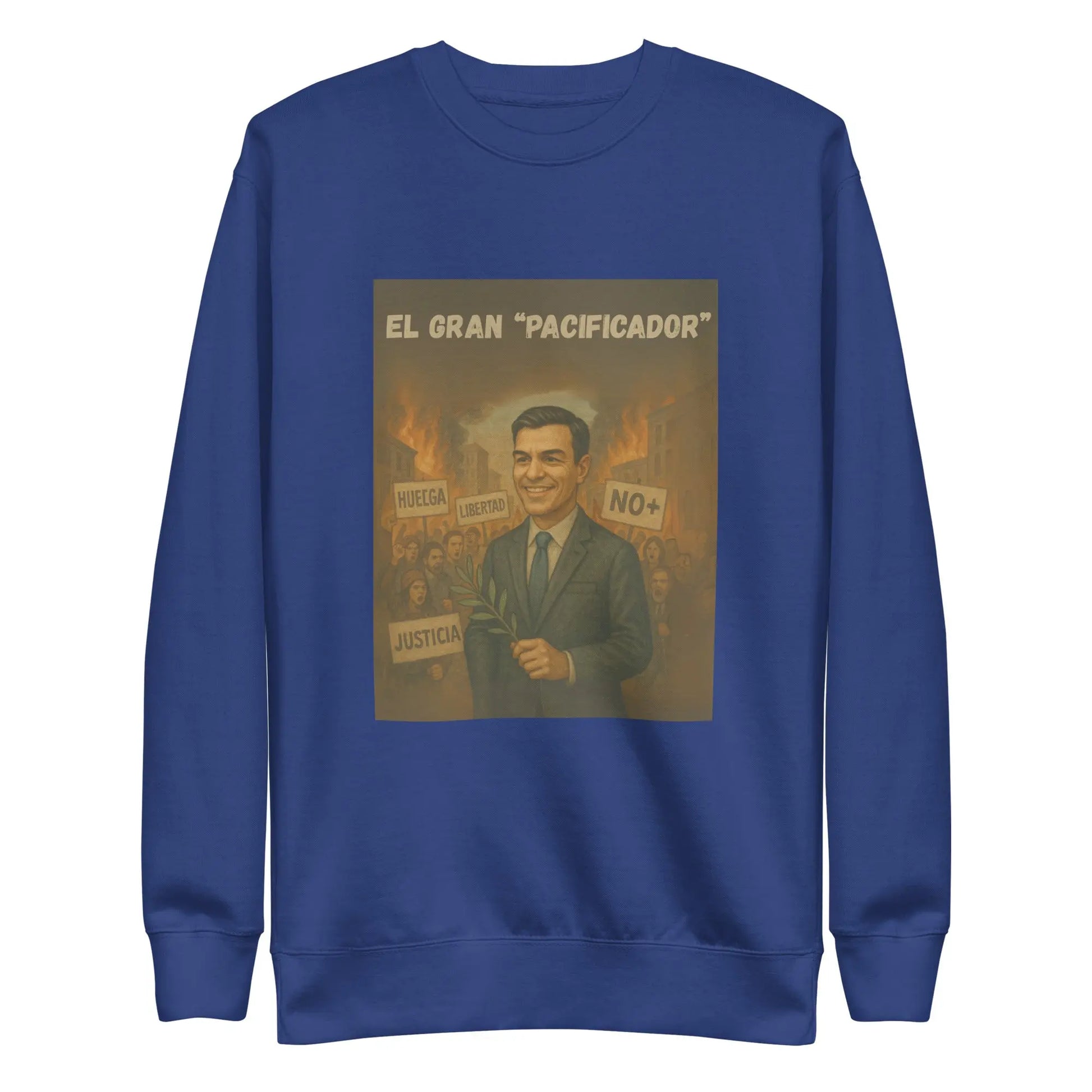 Comprar Sudadera gruesa unisex La Flamenca de Borgoña, Bandera de España, Cruz de Borgoña, Patricia Muñoz, VOX