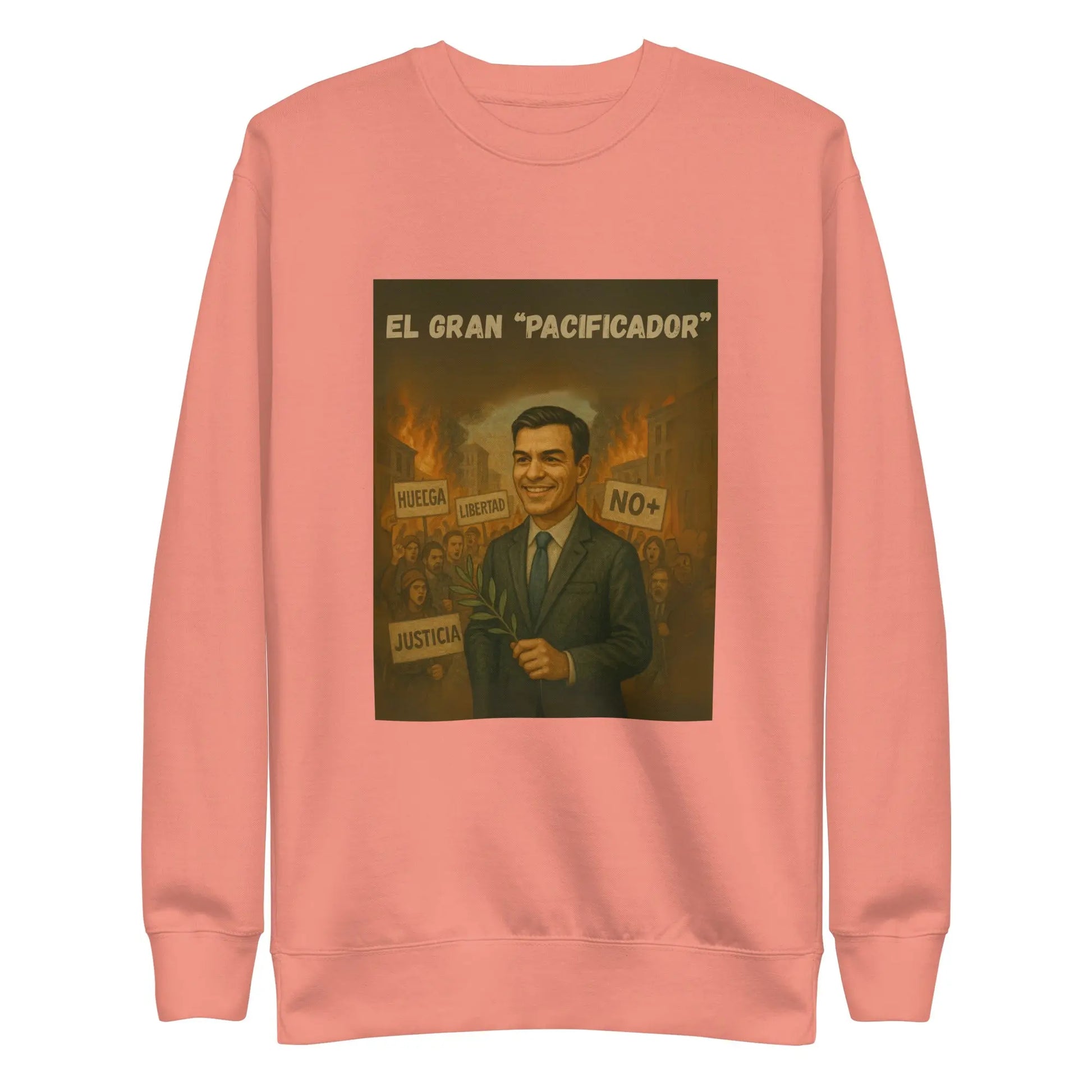 Comprar Sudadera gruesa unisex La Flamenca de Borgoña, Bandera de España, Cruz de Borgoña, Patricia Muñoz, VOX