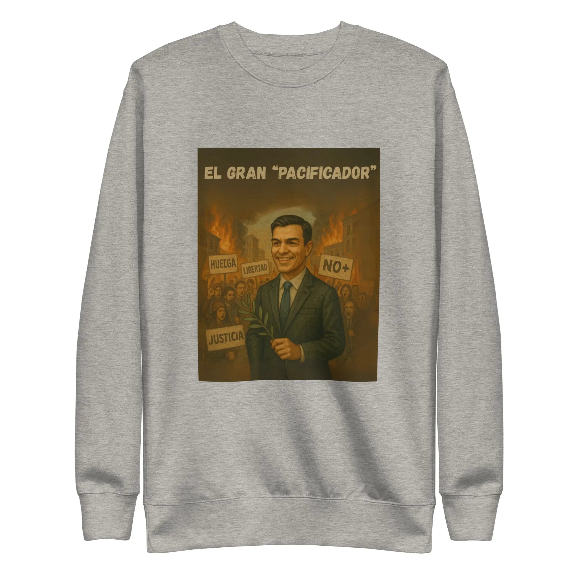 Comprar Sudadera gruesa unisex La Flamenca de Borgoña, Bandera de España, Cruz de Borgoña, Patricia Muñoz, VOX