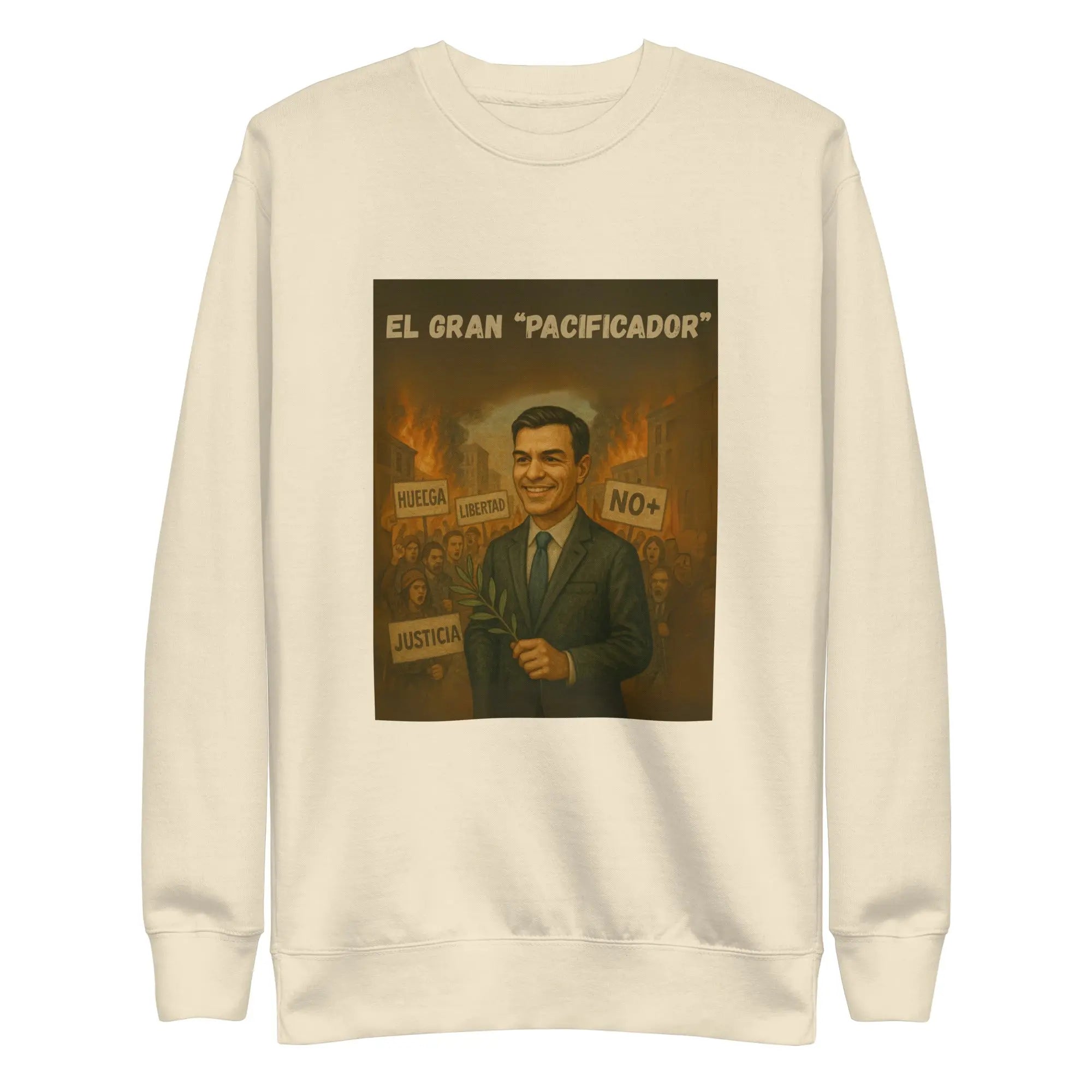 Comprar Sudadera gruesa unisex La Flamenca de Borgoña, Bandera de España, Cruz de Borgoña, Patricia Muñoz, VOX