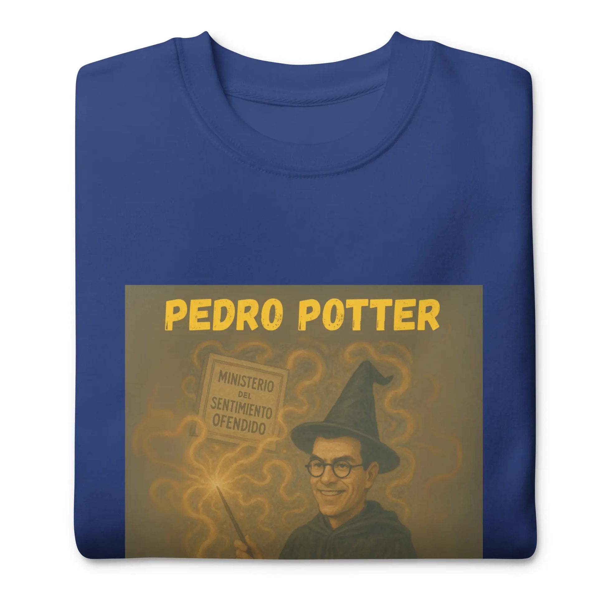 Comprar Sudadera "Pedro Potter y el Ministerio de lo imposible" Bandera España La Flamenca de Borgoña Patricia Muñoz VOX