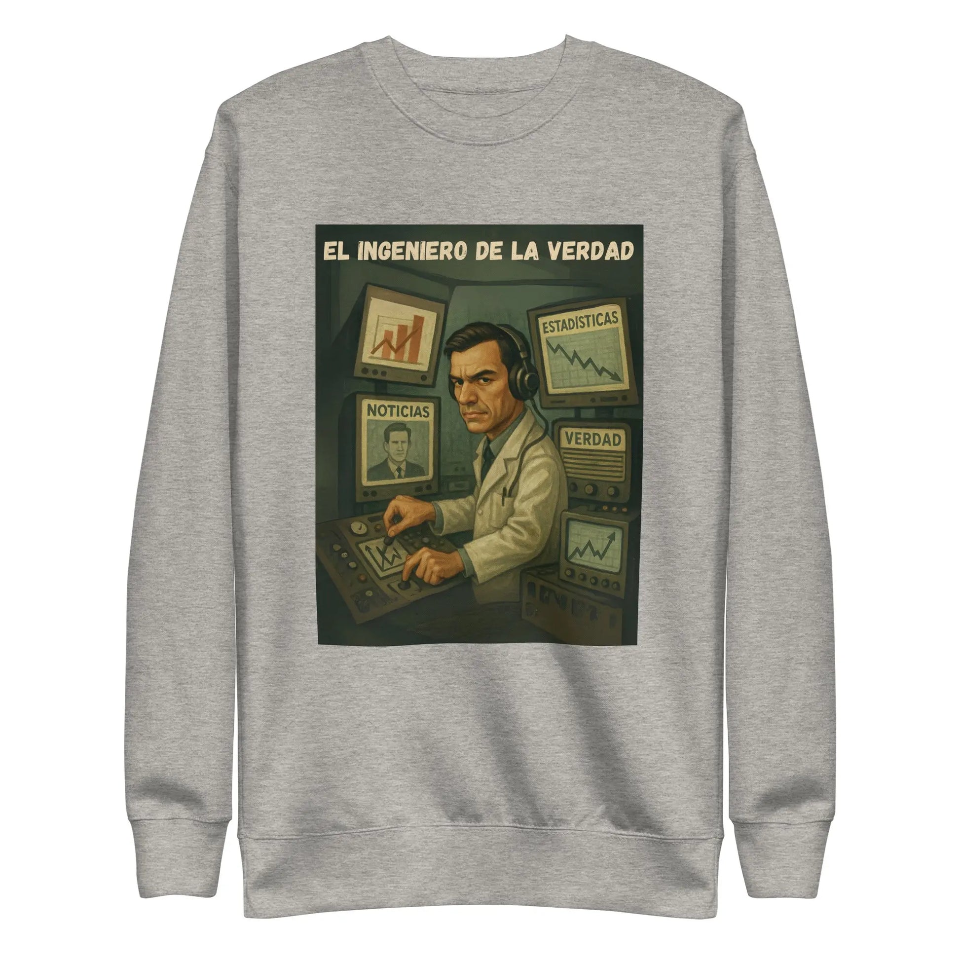 Comprar Sudadera "El ingeniero de la Verdad" Bandera España La Flamenca de Borgoña Patricia Muñoz VOX