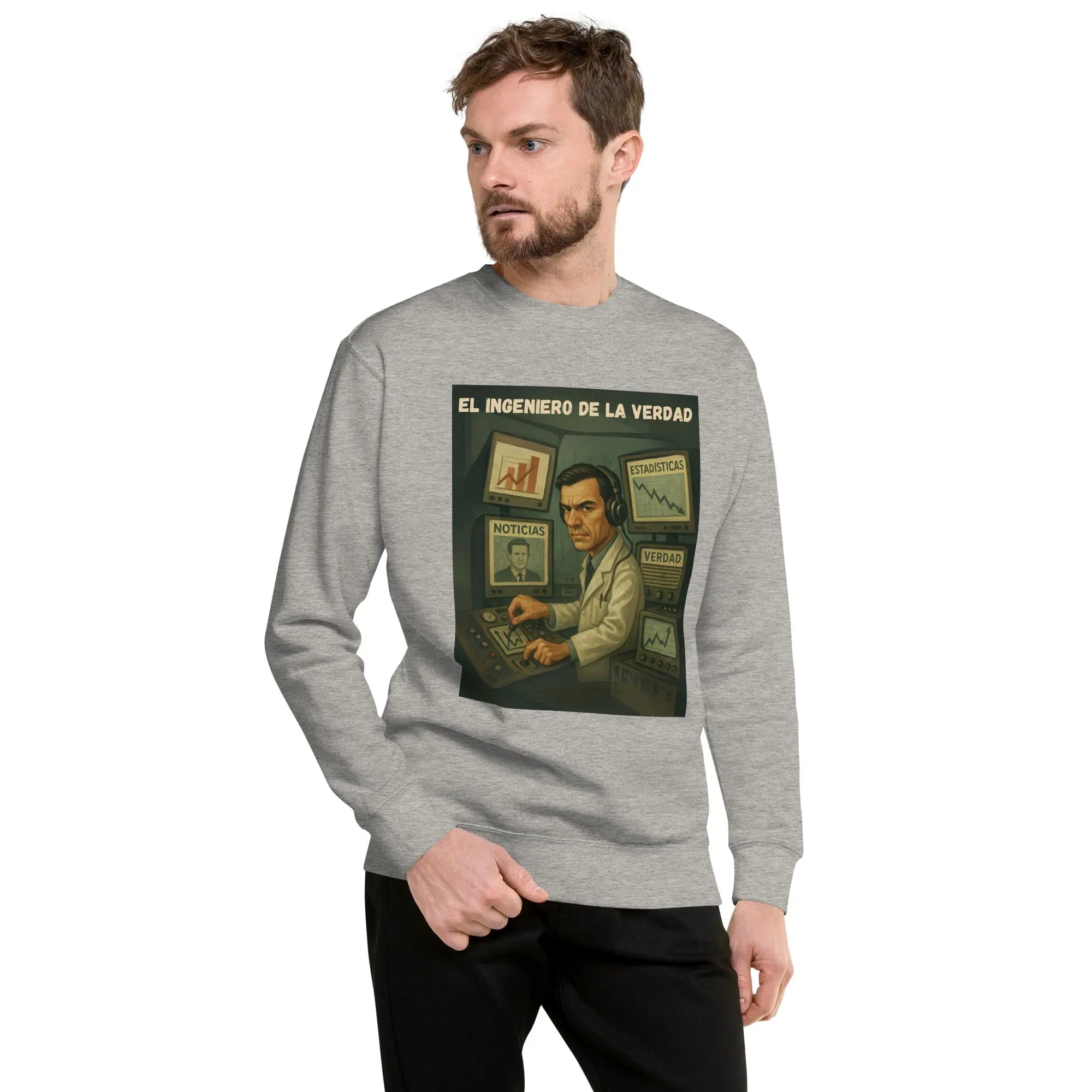 Comprar Sudadera "El ingeniero de la Verdad" Bandera España La Flamenca de Borgoña Patricia Muñoz VOX