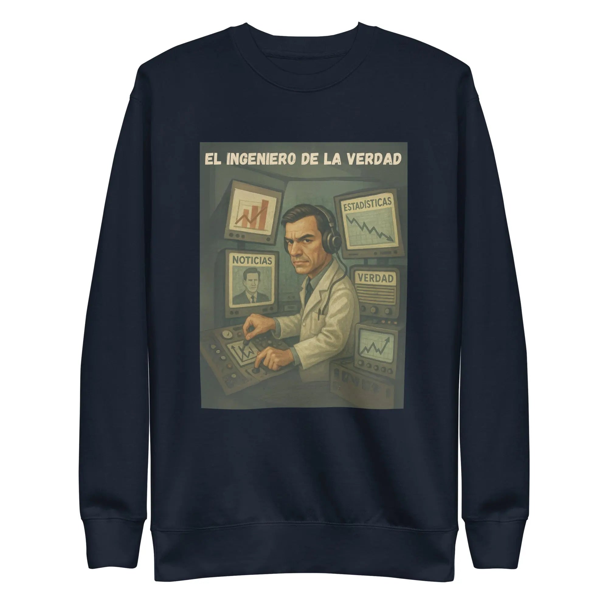 Comprar Sudadera "El ingeniero de la Verdad" Bandera España La Flamenca de Borgoña Patricia Muñoz VOX