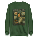 Comprar Sudadera gruesa unisex La Flamenca de Borgoña, Bandera de España, Cruz de Borgoña, Patricia Muñoz, VOX