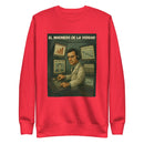 Comprar Sudadera gruesa unisex La Flamenca de Borgoña, Bandera de España, Cruz de Borgoña, Patricia Muñoz, VOX