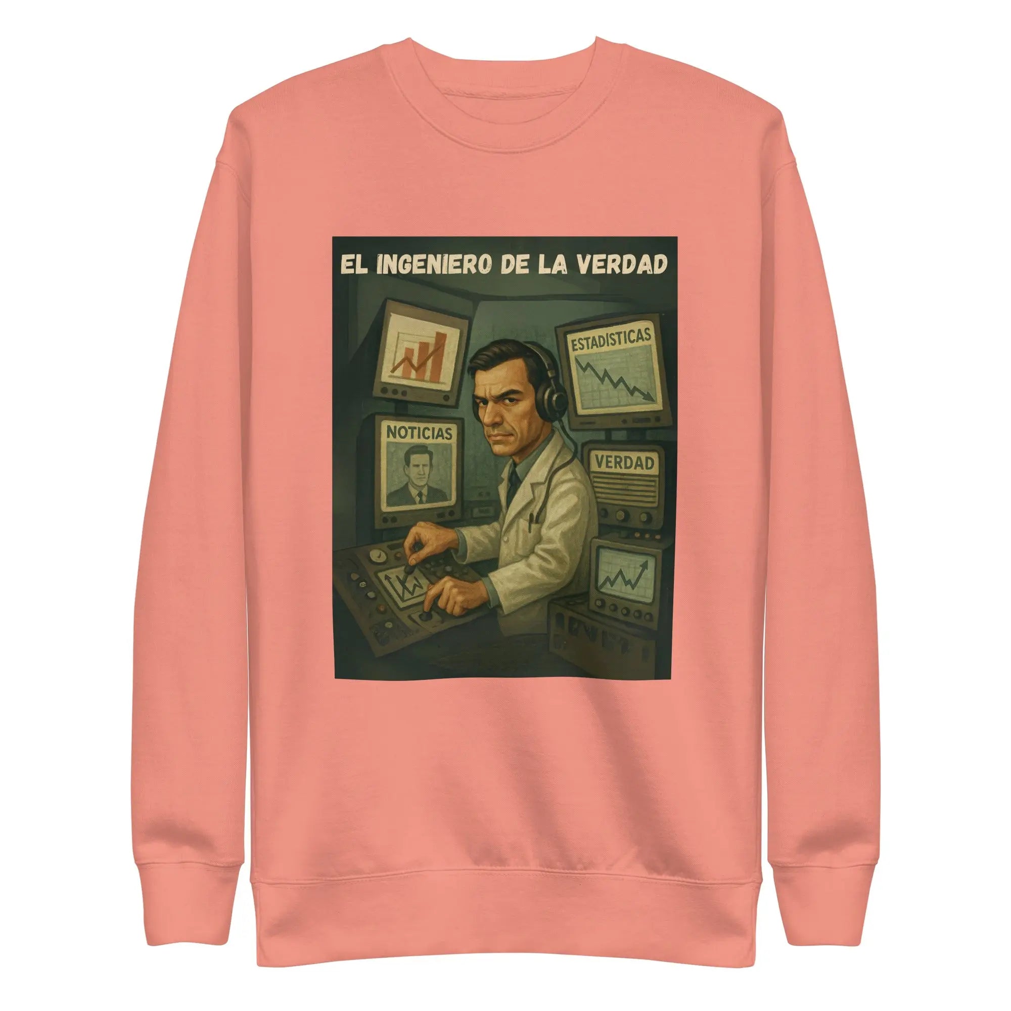 Comprar Sudadera "El ingeniero de la Verdad" Bandera España La Flamenca de Borgoña Patricia Muñoz VOX