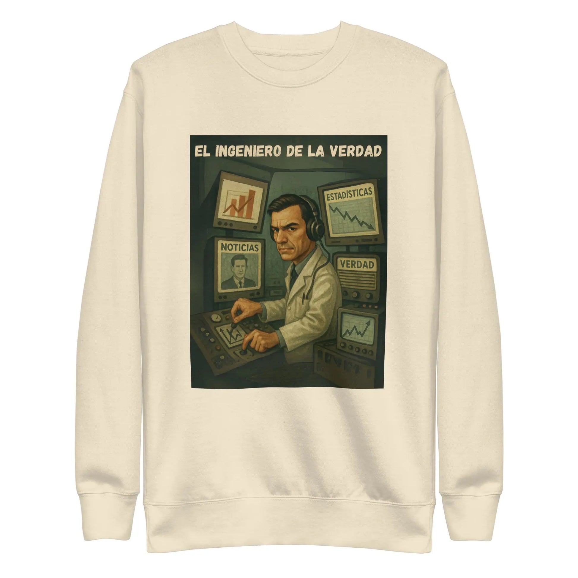 Comprar Sudadera "El ingeniero de la Verdad" Bandera España La Flamenca de Borgoña Patricia Muñoz VOX