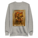 Comprar Sudadera gruesa unisex La Flamenca de Borgoña, Bandera de España, Cruz de Borgoña, Patricia Muñoz, VOX