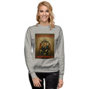 Comprar Sudadera gruesa unisex La Flamenca de Borgoña, Bandera de España, Cruz de Borgoña, Patricia Muñoz, VOX