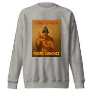 Comprar Sudadera "Toma tu voto Pedro Sánchez" Bandera España La Flamenca de Borgoña Patricia Muñoz VOX