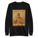 Comprar Sudadera gruesa unisex La Flamenca de Borgoña, Bandera de España, Cruz de Borgoña, Patricia Muñoz, VOX