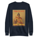 Comprar Sudadera gruesa unisex La Flamenca de Borgoña, Bandera de España, Cruz de Borgoña, Patricia Muñoz, VOX