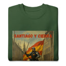 Comprar Sudadera gruesa unisex La Flamenca de Borgoña, Bandera de España, Cruz de Borgoña, Patricia Muñoz, VOX