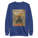 Comprar Sudadera gruesa unisex La Flamenca de Borgoña, Bandera de España, Cruz de Borgoña, Patricia Muñoz, VOX