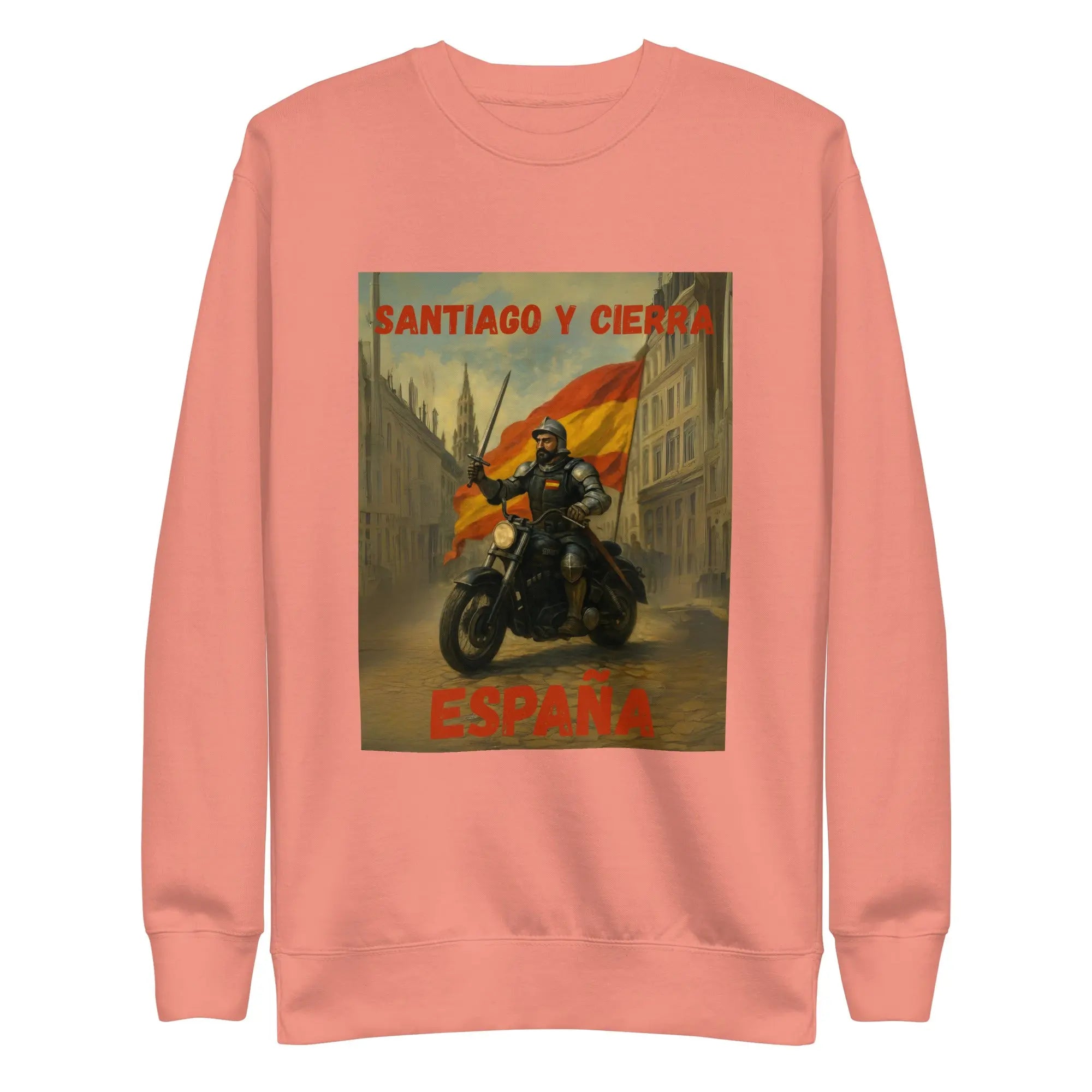Comprar Sudadera "Santiago y cierra España" Bandera España La Flamenca de Borgoña Patricia Muñoz VOX