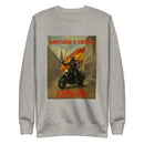 Comprar Sudadera gruesa unisex La Flamenca de Borgoña, Bandera de España, Cruz de Borgoña, Patricia Muñoz, VOX