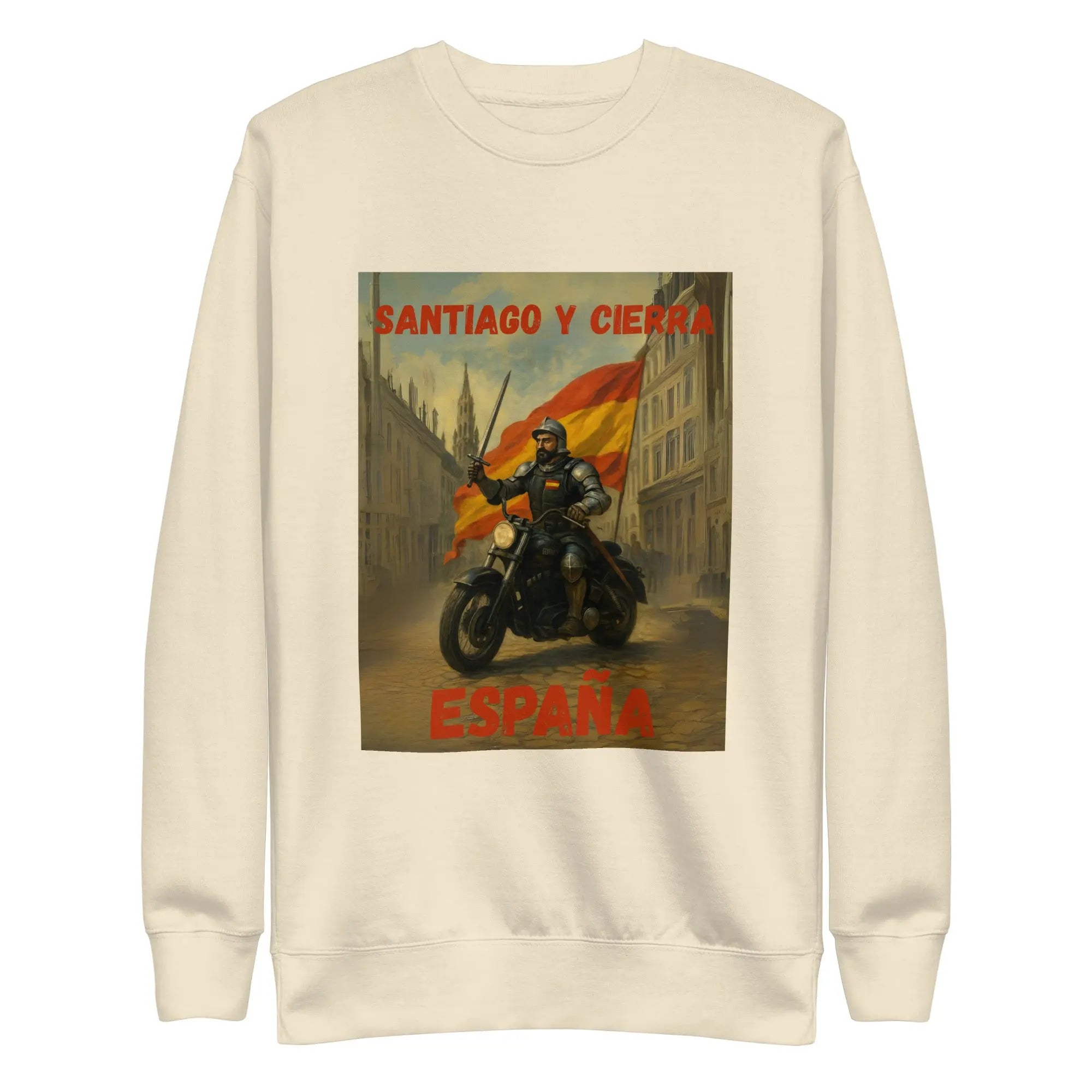 Comprar Sudadera "Santiago y cierra España" Bandera España La Flamenca de Borgoña Patricia Muñoz VOX