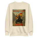 Comprar Sudadera gruesa unisex La Flamenca de Borgoña, Bandera de España, Cruz de Borgoña, Patricia Muñoz, VOX