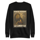 Comprar Sudadera gruesa unisex La Flamenca de Borgoña, Bandera de España, Cruz de Borgoña, Patricia Muñoz, VOX