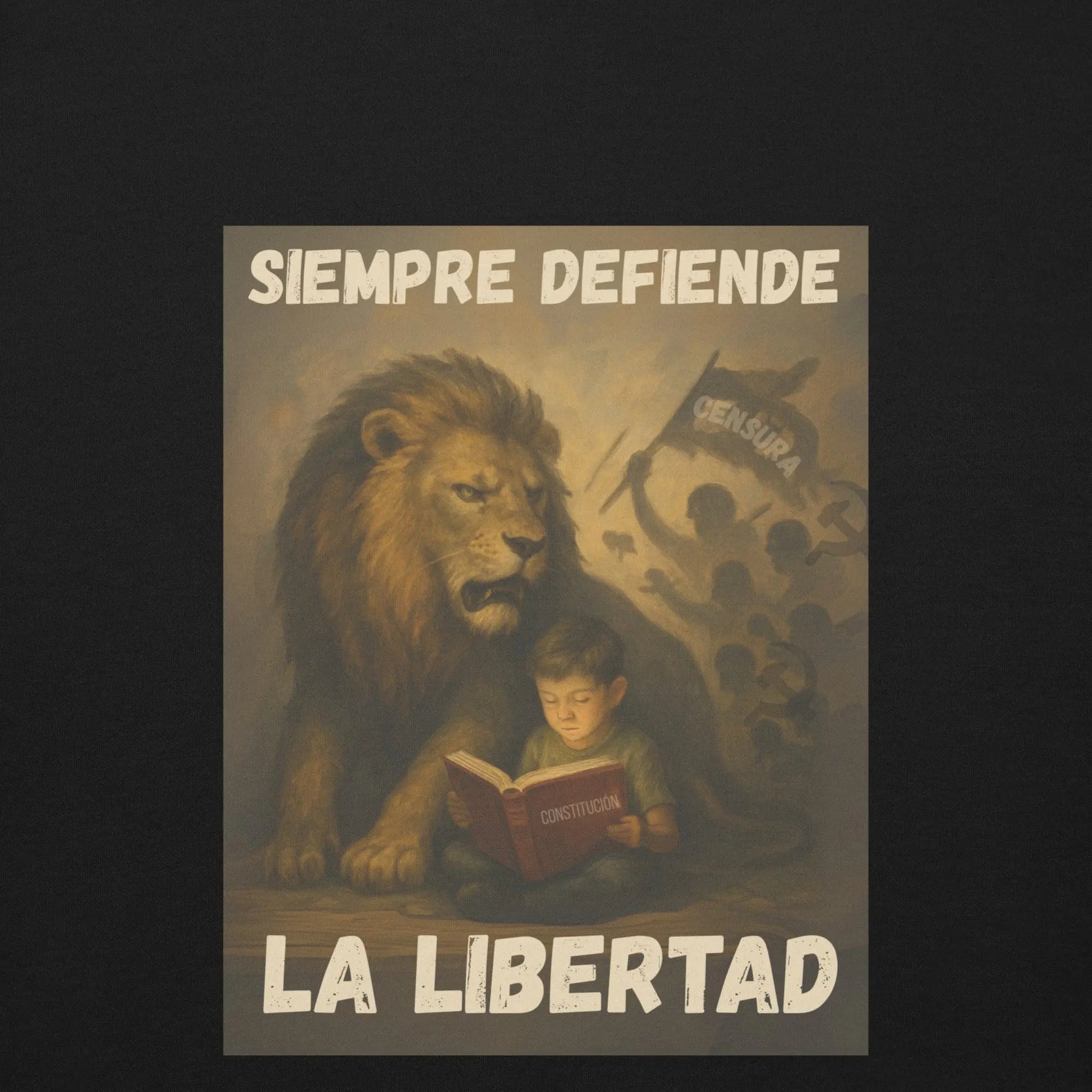 Comprar Sudadera gruesa unisex La Flamenca de Borgoña, Bandera de España, Cruz de Borgoña, Patricia Muñoz, VOX