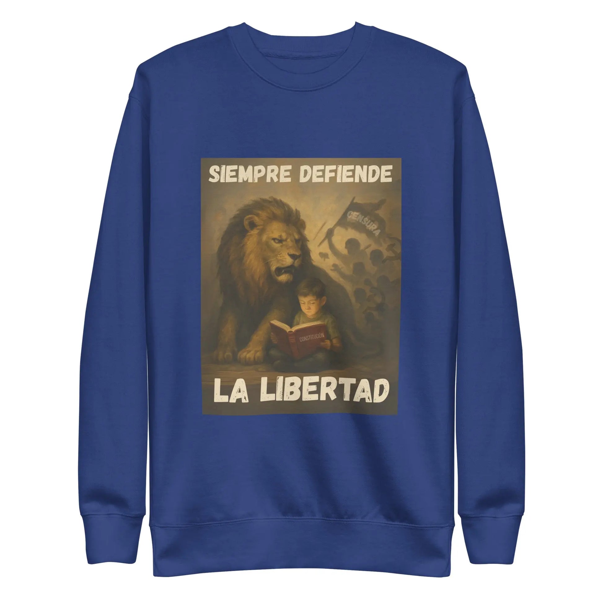 Comprar Sudadera gruesa unisex La Flamenca de Borgoña, Bandera de España, Cruz de Borgoña, Patricia Muñoz, VOX