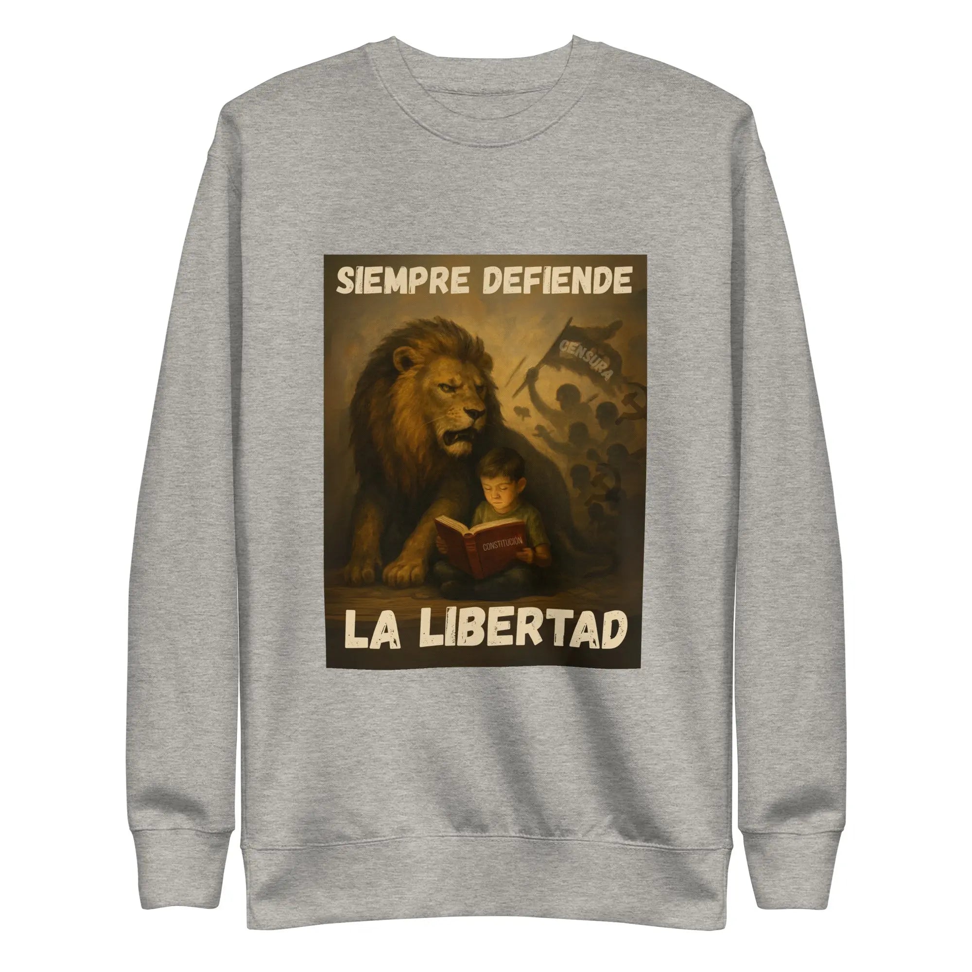 Comprar Sudadera gruesa unisex La Flamenca de Borgoña, Bandera de España, Cruz de Borgoña, Patricia Muñoz, VOX