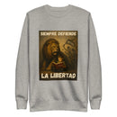 Comprar Sudadera gruesa unisex La Flamenca de Borgoña, Bandera de España, Cruz de Borgoña, Patricia Muñoz, VOX