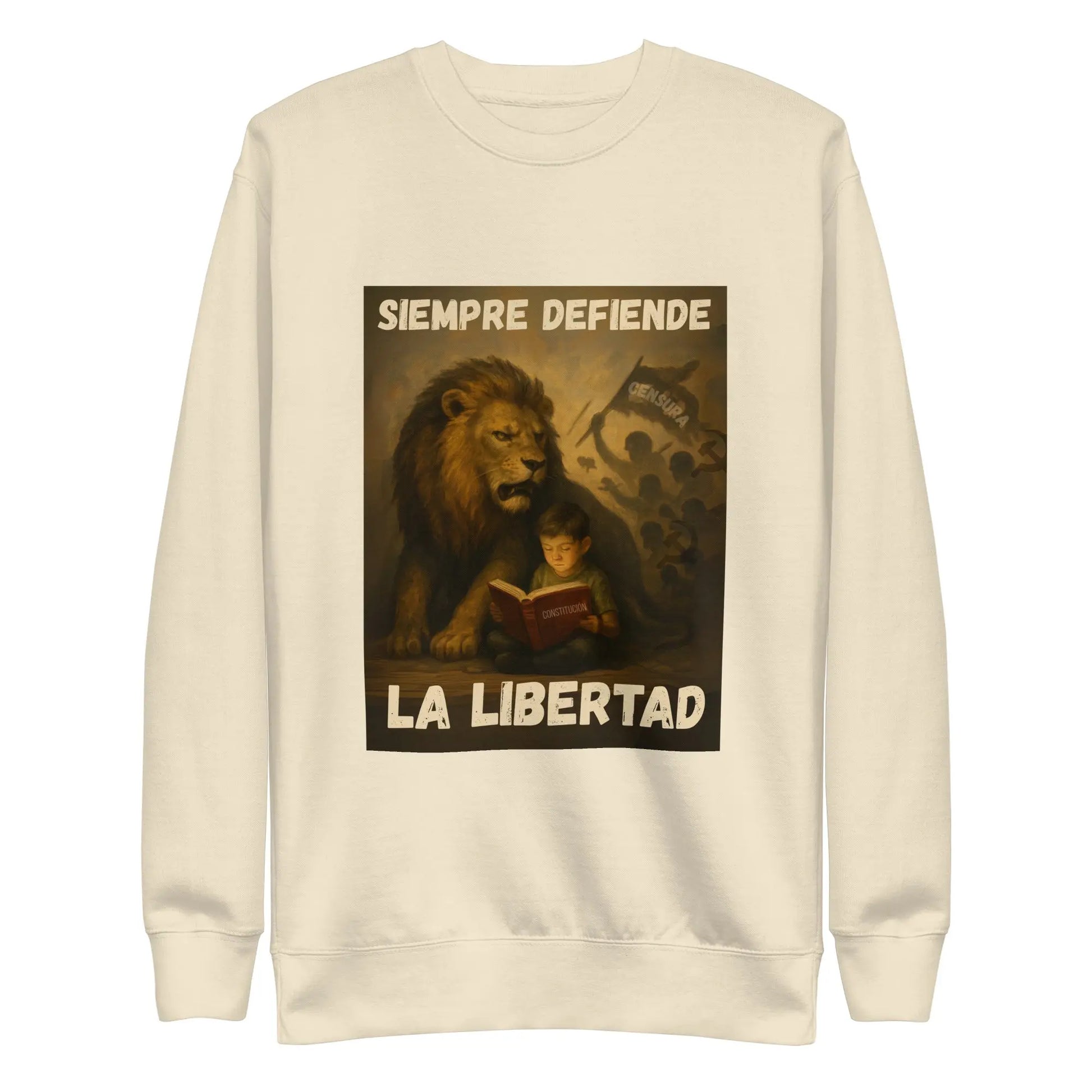 Comprar Sudadera gruesa unisex La Flamenca de Borgoña, Bandera de España, Cruz de Borgoña, Patricia Muñoz, VOX