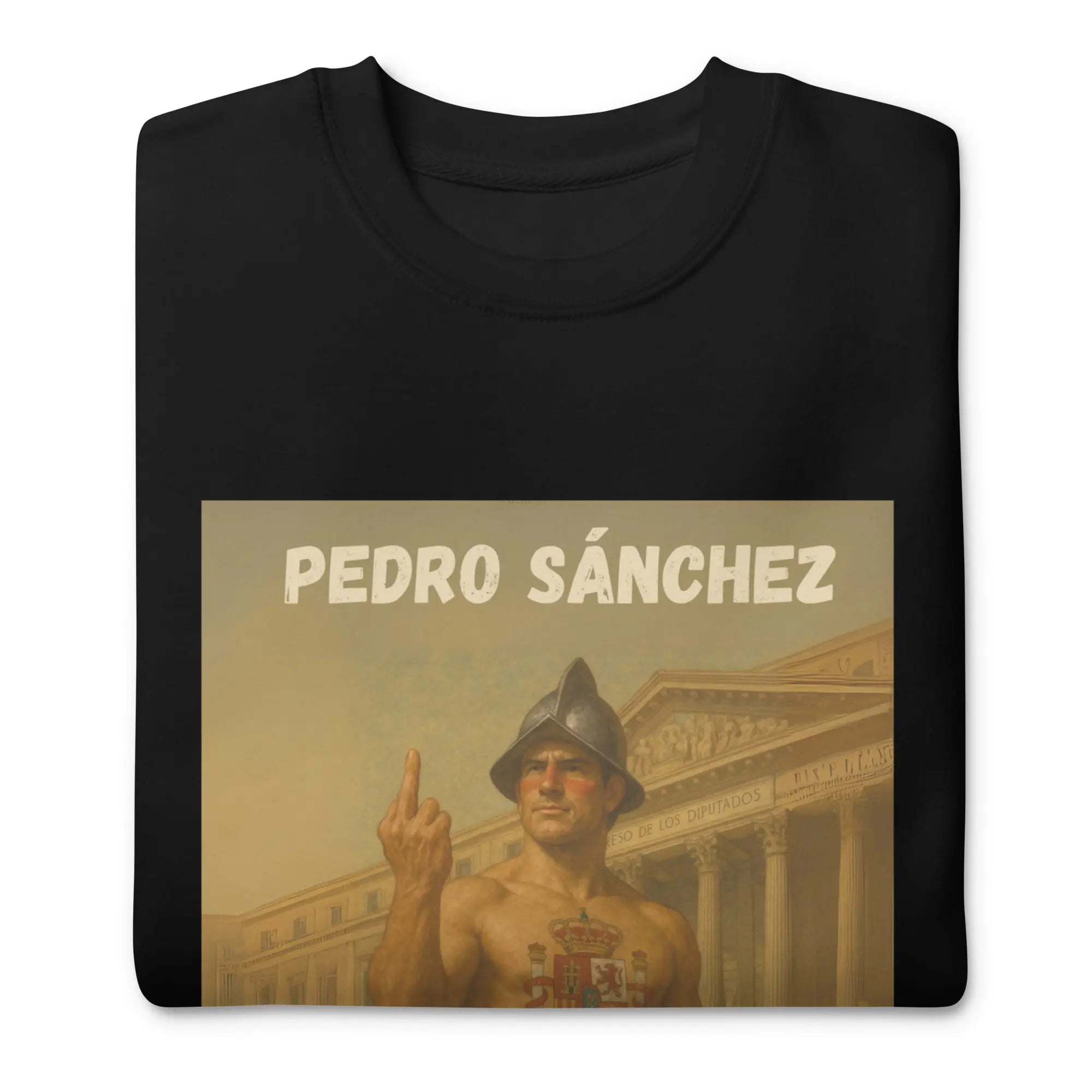 Comprar Sudadera gruesa unisex La Flamenca de Borgoña, Bandera de España, Cruz de Borgoña, Patricia Muñoz, VOX